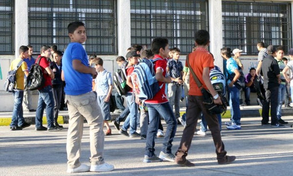 تلاميذ مدارس في الأردن. Photo: Haneen Aburous