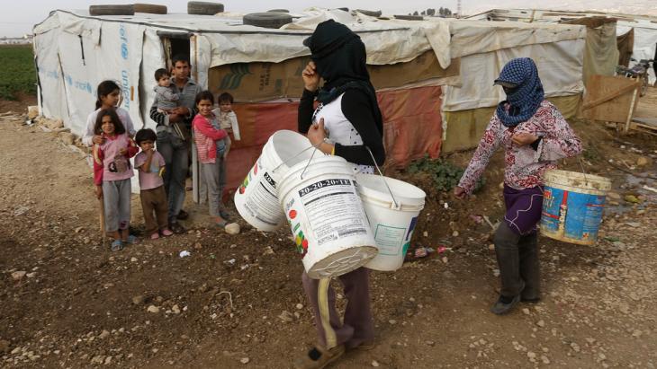 Syrian refugees in Lebanon (photo: AP Photo/Hussein Malla)