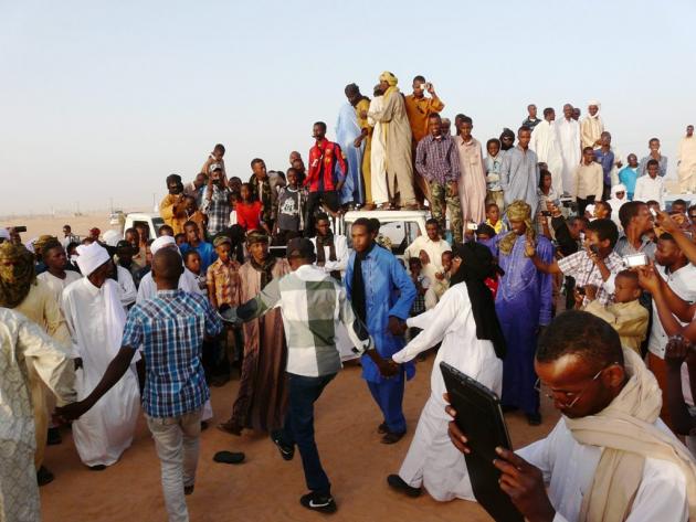 Inhabitants of Murzuq celebrate the national Tebu festival (photo: Valerie Stocker)