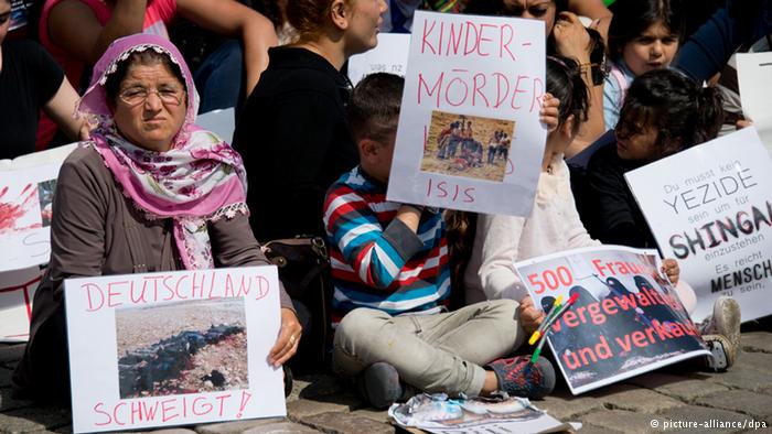 Protest in Hannover; Foto: picture-alliance/dpa