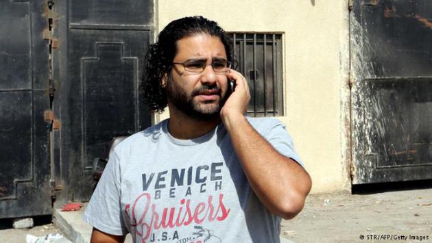 Alaa Abdel Fattah (photo: STR/AFP/Getty Images)