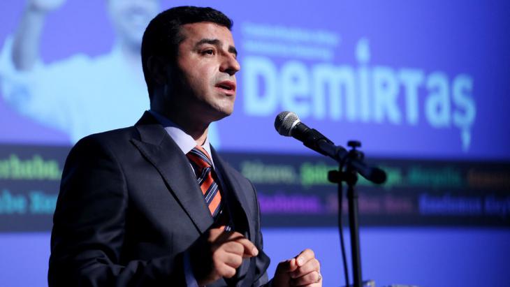 Selahattin Demirtas of the Peoples' Democratic Party, HDP (photo: dpa)