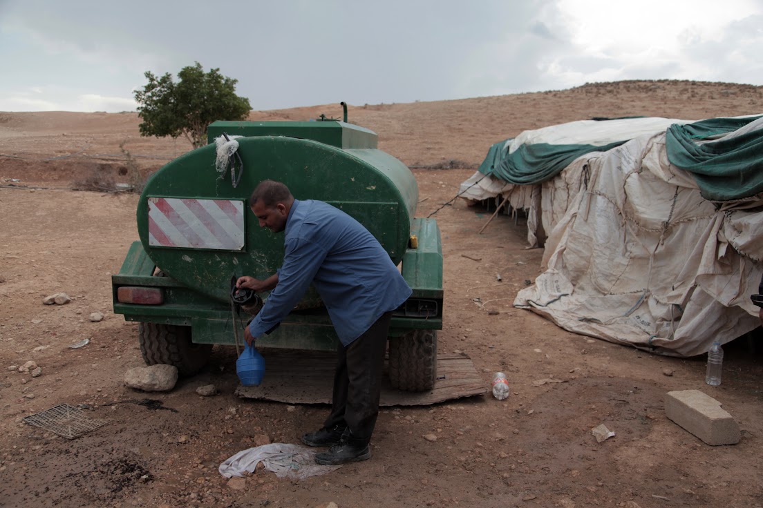 Walid Ayoub, Al-Maleh, West Bank, October 2014 (photo: Mohammad Alhaj)