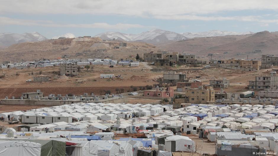 Zeltstätte in Arsal; Foto: Juliane Metzker