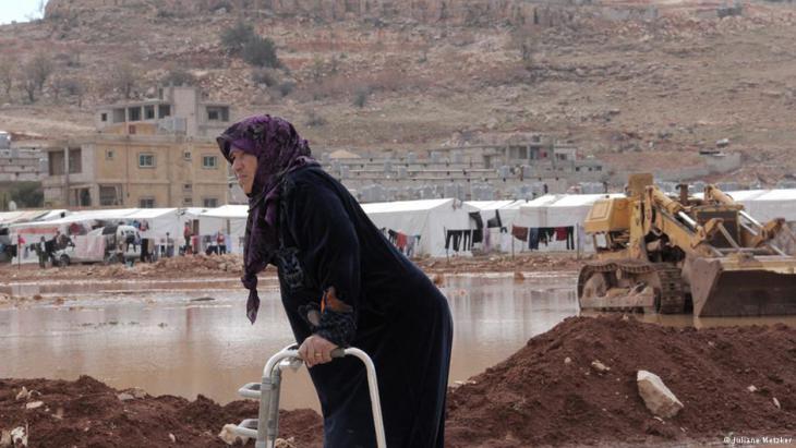 Syrian refugee Samar in Arsal, Lebanon (photo: Juliane Metzker)