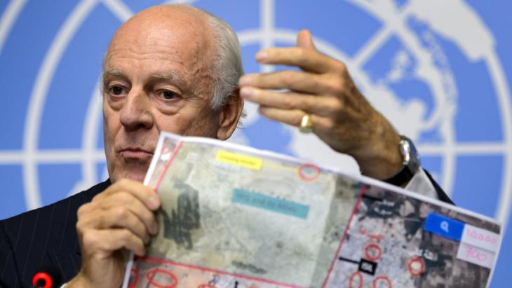 Staffan de Mistura (photo: Fabrice Coffrini/AFP/Getty Images)