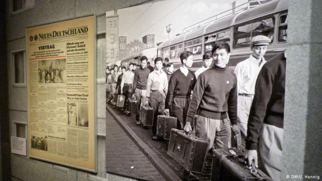 "Contract workers" in East Germany (photo: DW/J. Hennig)