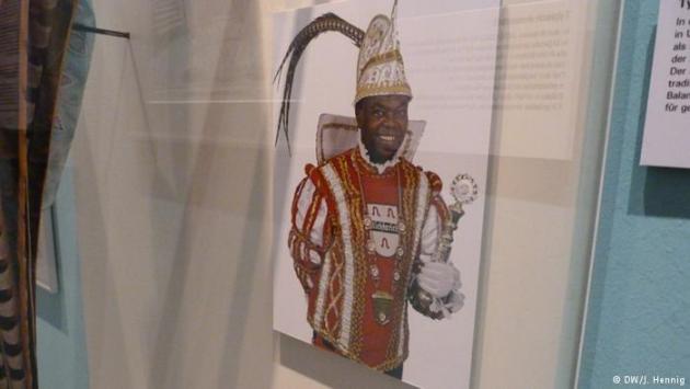 Balam Byarubanga as carnival prince (photo: DW/J. Hennig)