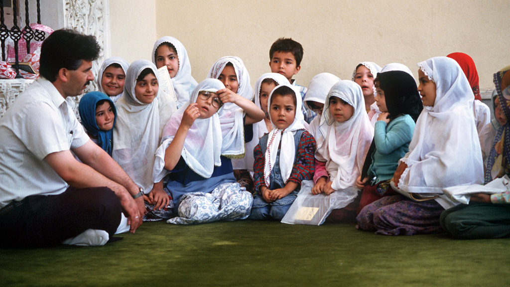 Koranschule in Burdus (Türkei); Foto: picture-alliance/dpa