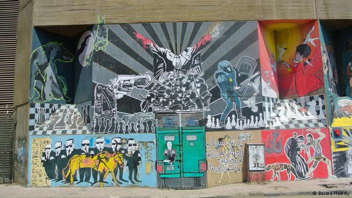 Eindrücke aus dem Bildband "Walls of Freedom - Street Art of the Egyptian Revolution" von Basma Hamdy und Don Stone