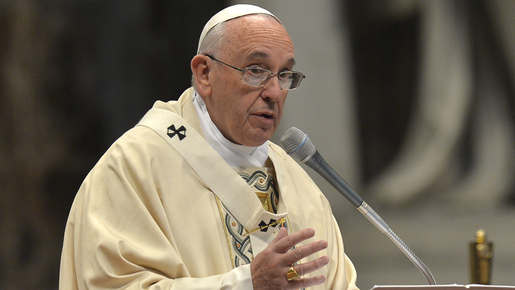 Papst hält Messe zum 100. Jahrestag des Massenmords an Armeniern; Foto: Solaro/AFP/Getty Images