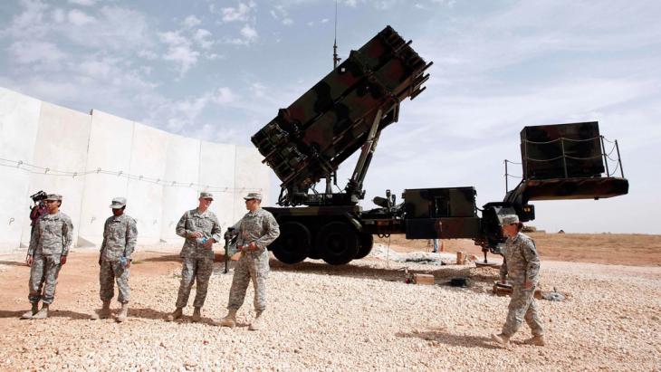 A patriot surface-to-air missile system in Gaziantep, Turkey (photo: Reuters/Osman Orsal)