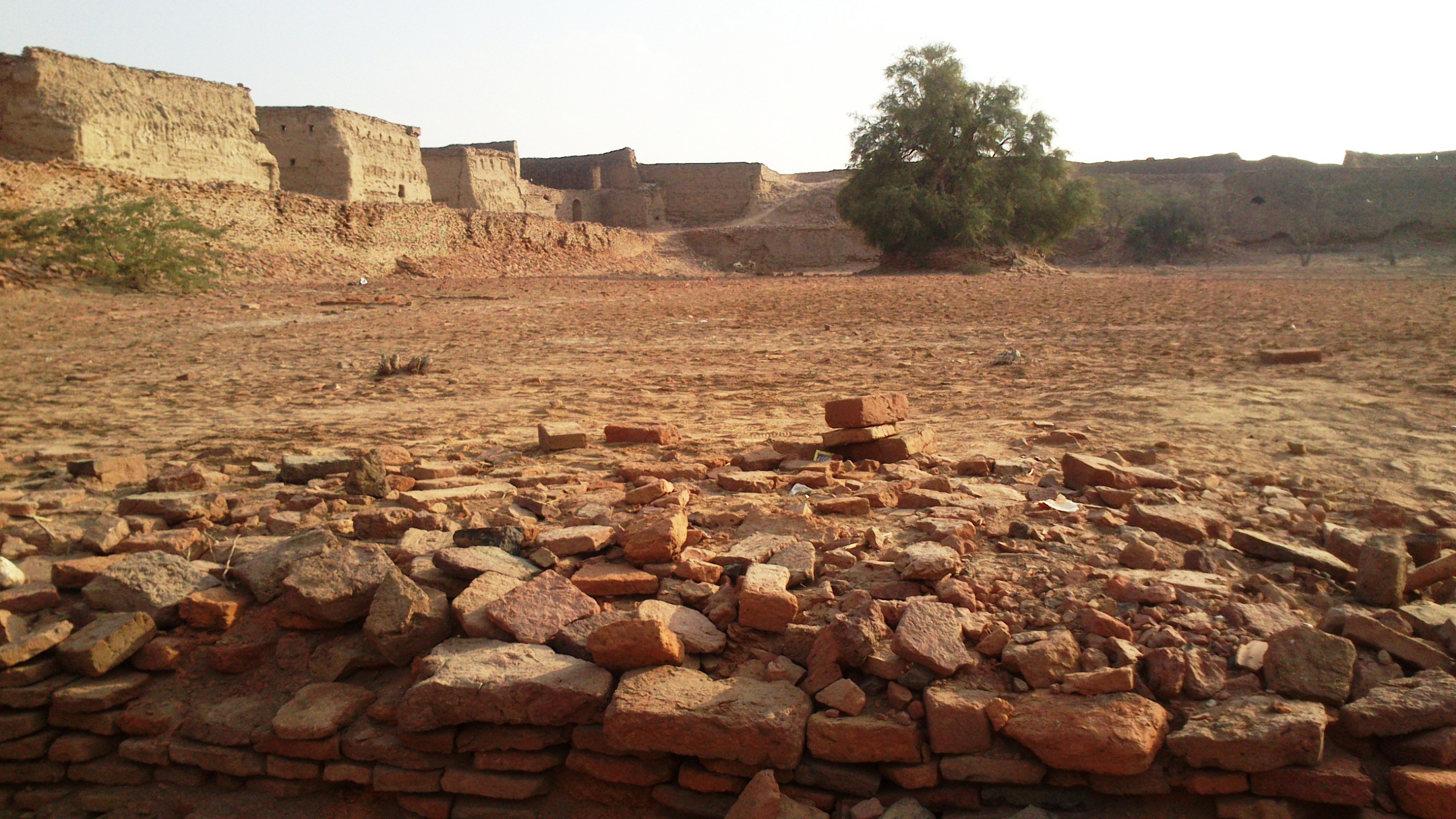 Innenhof der Derawar-Festung, Bahawalpur, Punjab, Pakistan. Foto: Julis Koch