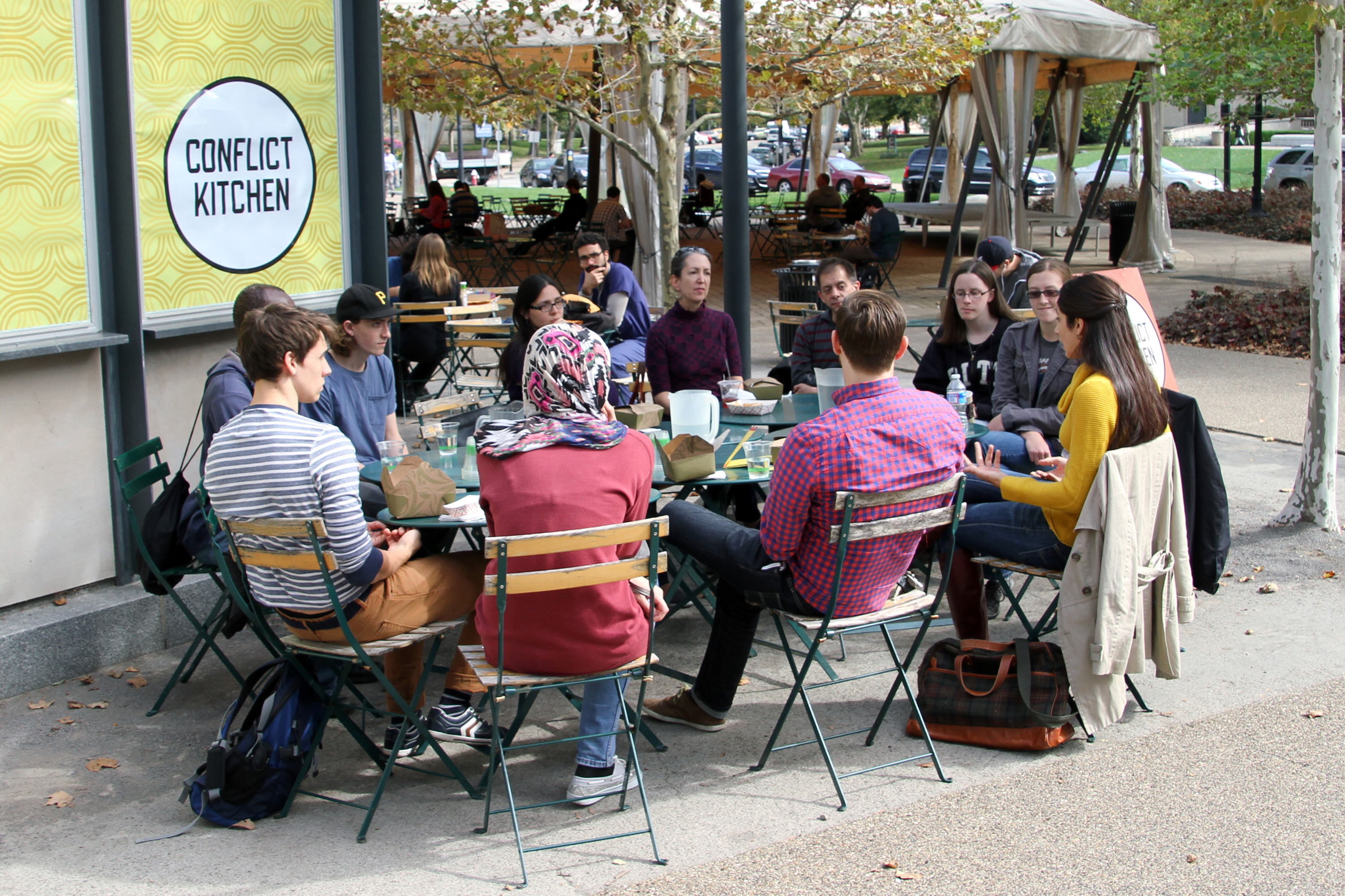 "مطبخ المواجهة" (مطبخ الصراع) . Foto: Conflict Kitchen