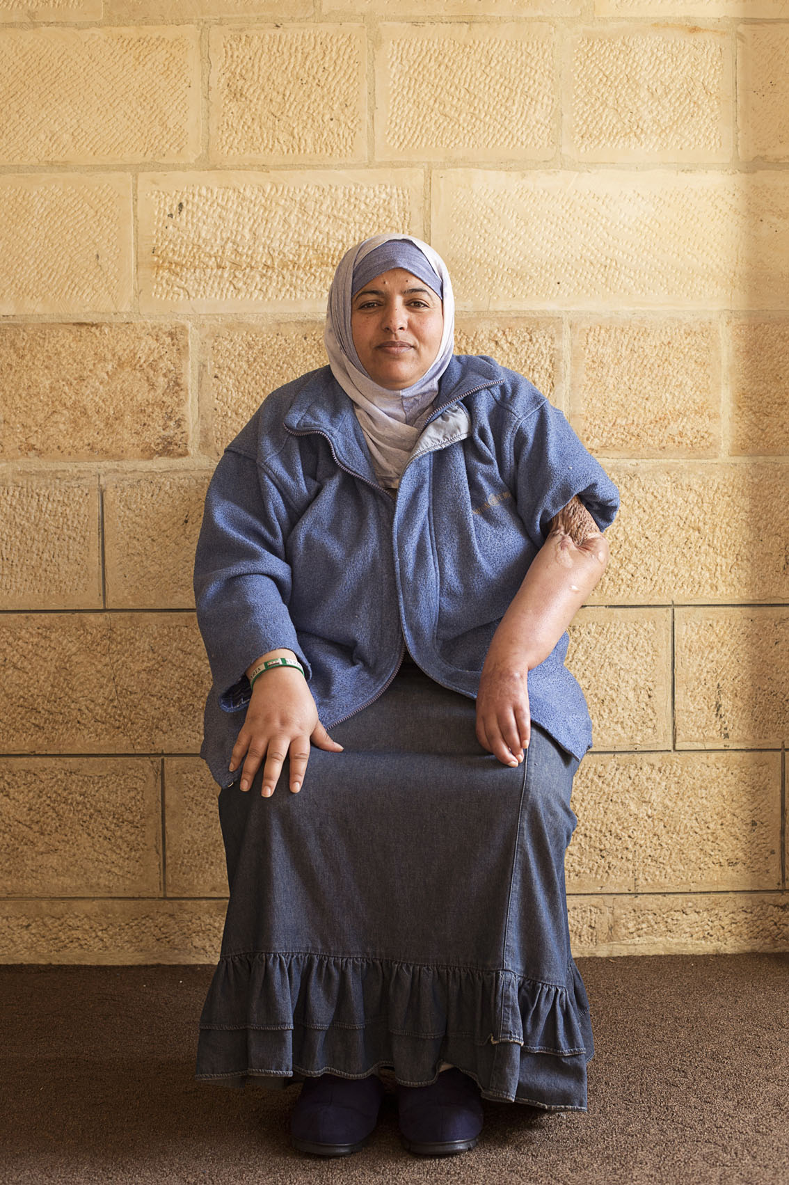 Khadidja, aged 41 (photo: Kai Wiedenhofer)