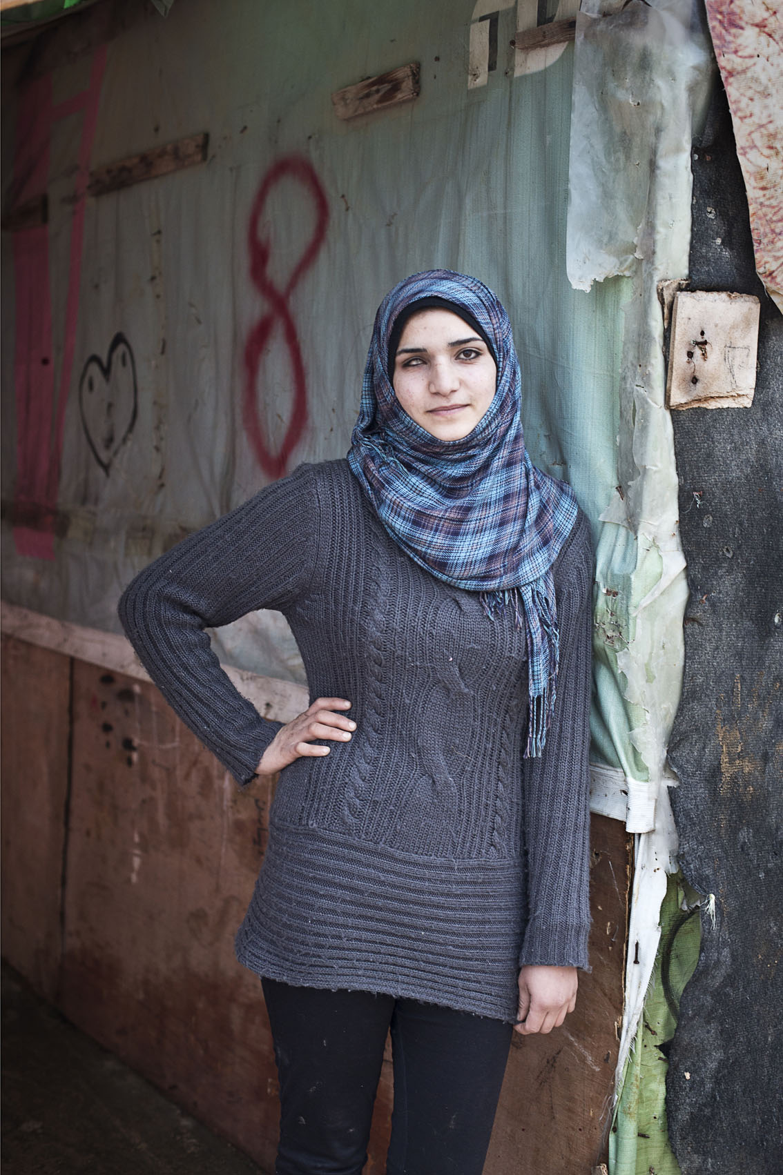 Hanadi, aged 20 (photo: Kai Wiedenhofer)