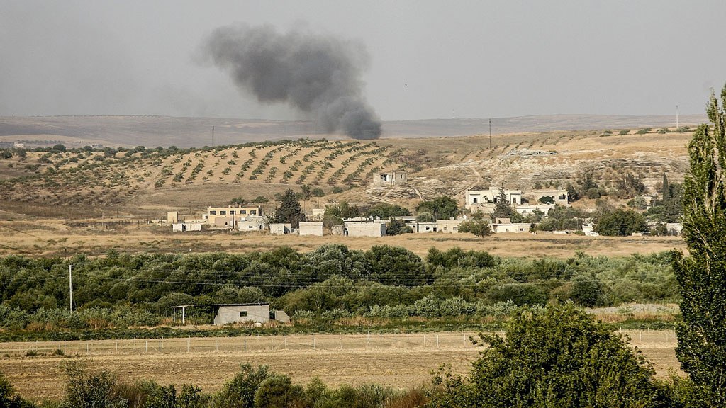 Türkisch-syrisches Grenzgebiet. Foto: picture-alliance/AA