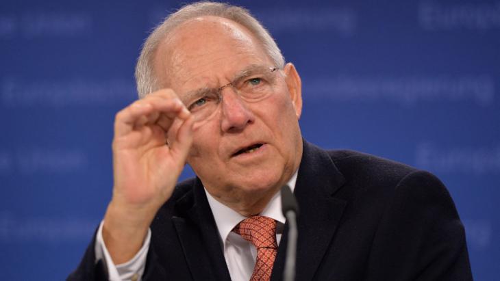 Wolfgang Schauble (photo: picture-alliance/AA/Dursun Aydemir)