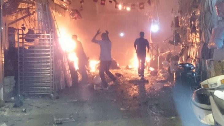 IS attack on Beirut, Lebanon on 12.11.2015 (photo: picture-alliance/ZUMAPRESS/N. Lebanon)