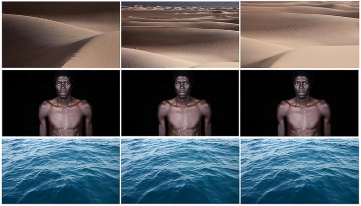 Leila Alaoui′s ″Crossings″ video still (source: Leila Alaoui)