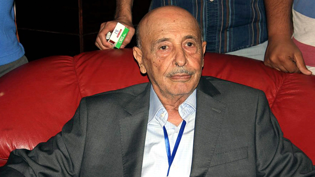 Akila Saleh, Präsident des international anerkannten Parlaments in der ostlibyschen Stadt Tobruk; Foto: picture-alliance/dpa/Str