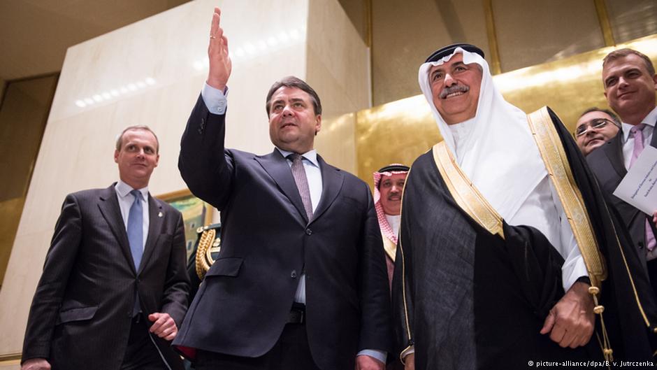 Germany's vice chancellor, Sigmar Gabriel, visits Riyadh