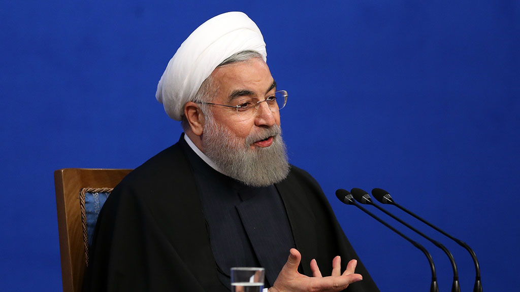 Irans Präsident Hassan Rohani; Quelle: Iran