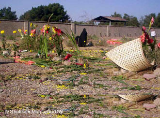 Friedhof Khavaran - Massengrab der Opposition; Foto: Shokkofe Montazari