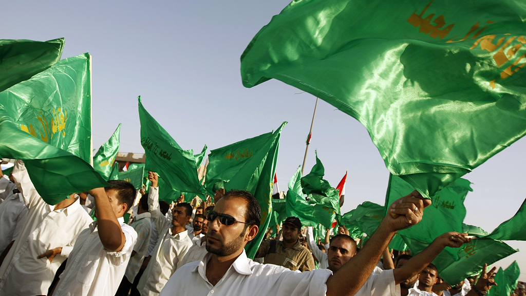 Anhänger des Schiitenführers Muktada al-Sadr in Bagdad; Foto: AHMAD AL-RUBAYE/AFP/Getty Images