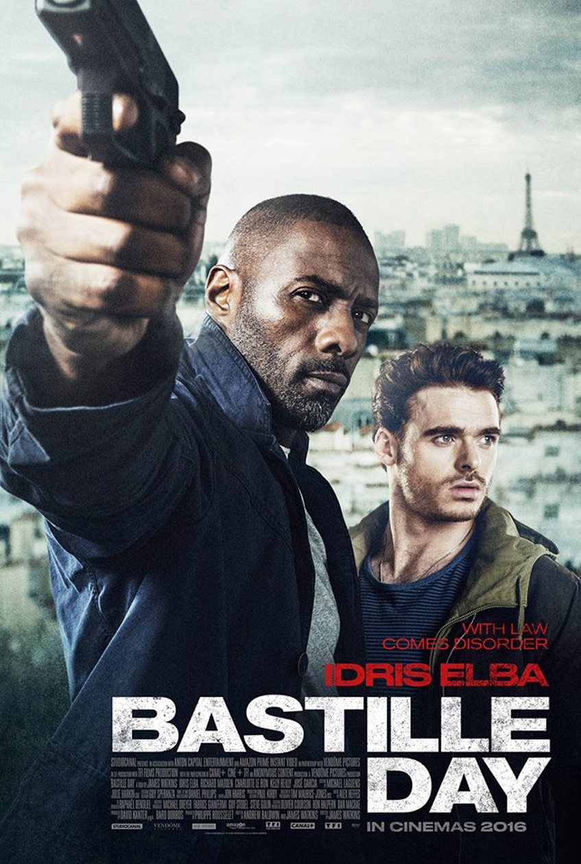 Filmplakat "Bastille Day"; Quelle: StudioCanal