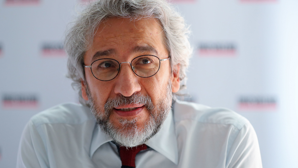 Der türkische Journalist und ehemalige Chefredakteur der türkischen Zeitung "Cumhuriyet", Can Dündar, Foto: picture alliance/dpa/K. Nietfeld