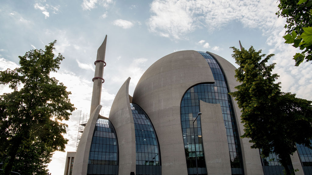 Die DiTiB-Zentralmoschee in Köln; Foto:Getty Images/AFP/M. Hitij