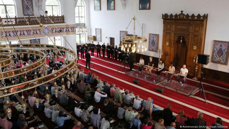 ″Urban Prayers″ performing in the Merkez Mosque in Duisburg