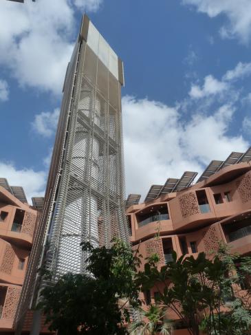 Masdar City urban construction project in the United Arab Emirates (photo: DW/I. Quaile)