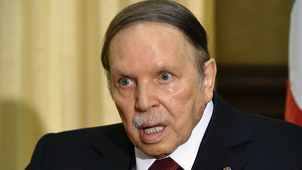 Algeriens Präsident Bouteflika; Foto: Getty Images/AFP/E. Feferberg