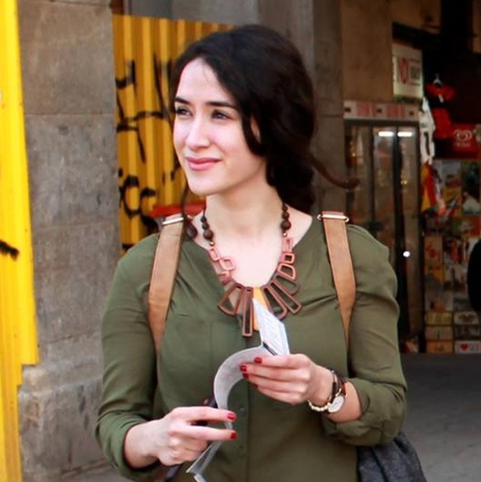 Burcu studies communication research in Erfurt (photo: private)