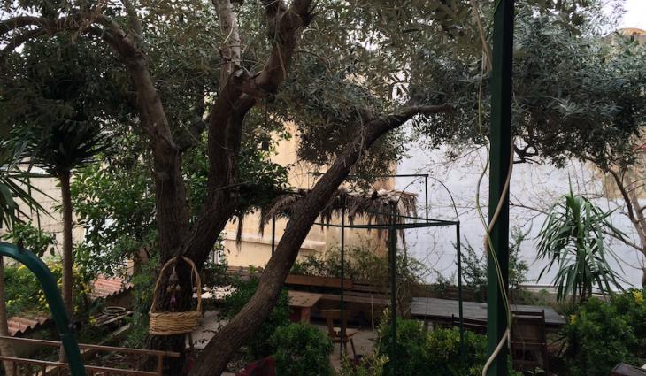 View over the inner courtyard of Naqsh in Amman (photo: Hakim Khatib /MPC Journal)