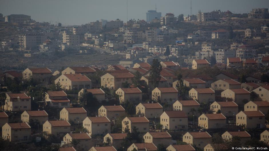 Israeli settlements at Amona in the West Bank