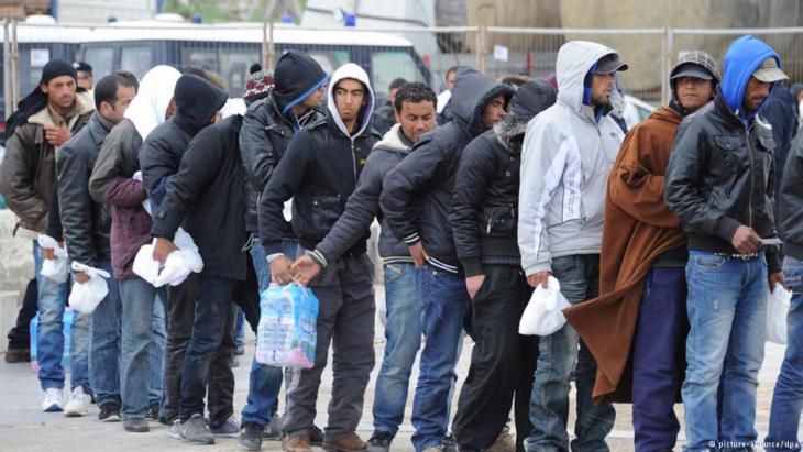 Reception facility for refugees in Tunisia (photo: picture-alliance/dpa)