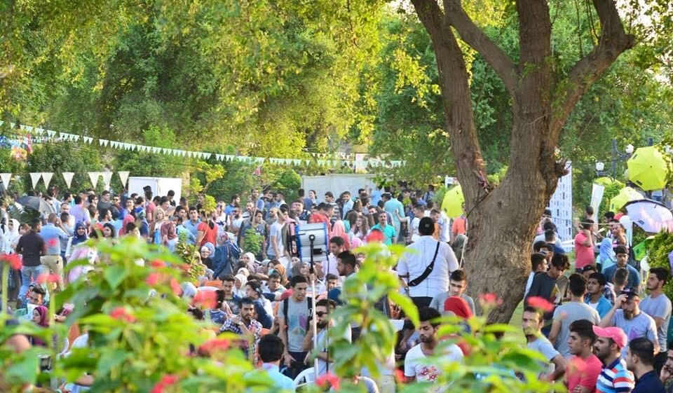 Festivalgoers attend the City of Peace Carnival in Baghdad (photo: Baghdad City of Peace Carnival)