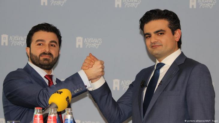 Initiators of Denk: Selcuk Ozturk (left) and Tunahan Kuzu (photo: picture-alliance)