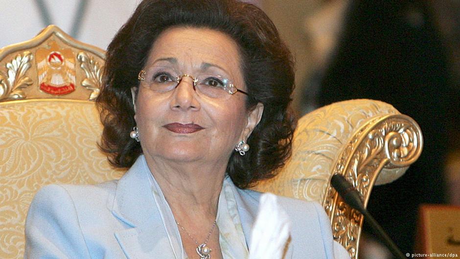 Suzanne Mubarak; Foto: picture-alliance/dpa