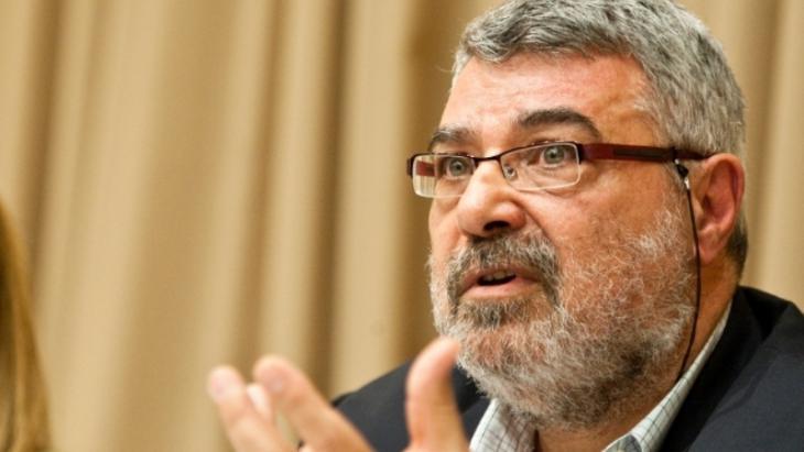 Palestinian Jordanian political scientist and journalist Rami G. Khouri (photo: AP)