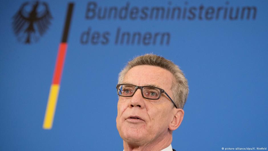 Bundesinnenminister Thomas de Maizière; Foto: picture-alliance/dpa