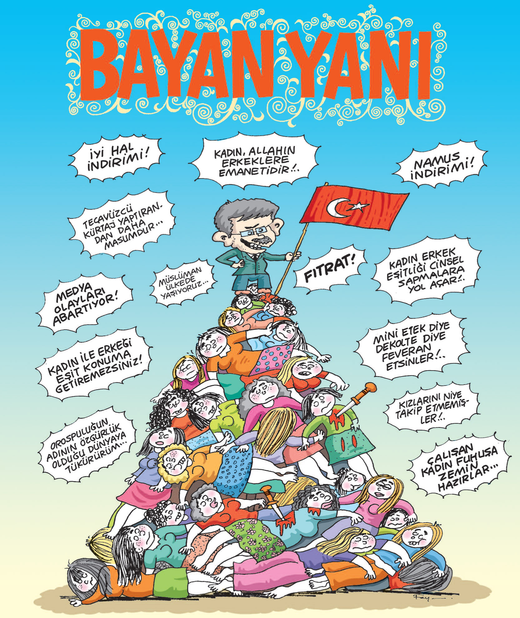 Bayan Yanı-Ausgabe; Quelle: Bayan Yanı