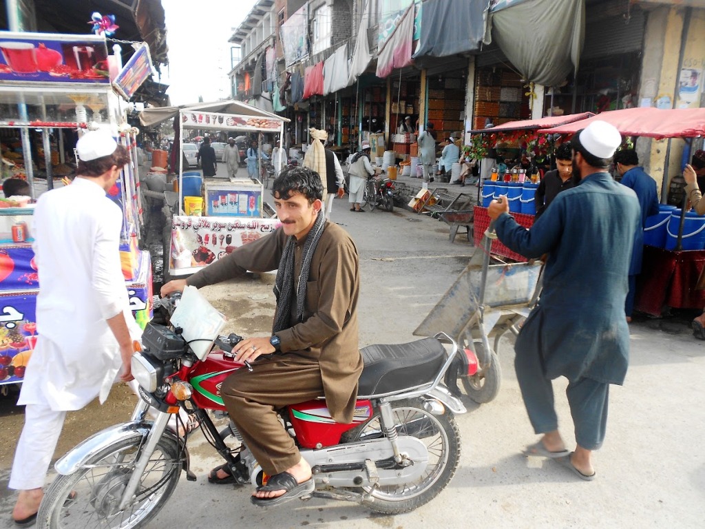 Stadtzentrum von Khost; Foto: Emran Feroz