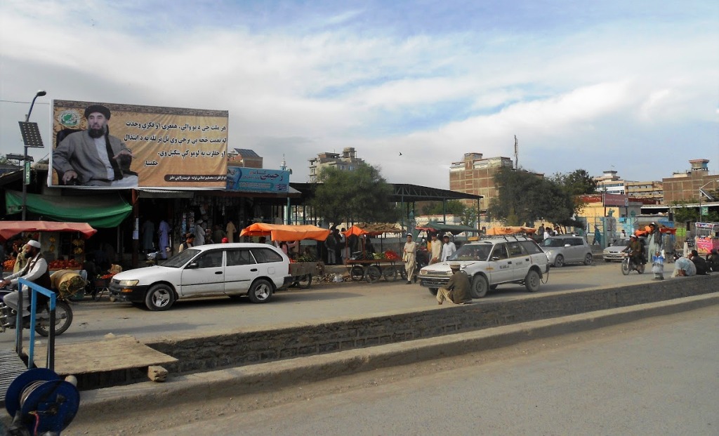 Das Stadtzentrum von Khost; Foto: Emran Feroz