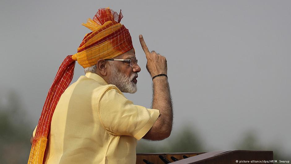 Indiens Premierminister Narendra Modi; Foto: picture-alliance/dpa