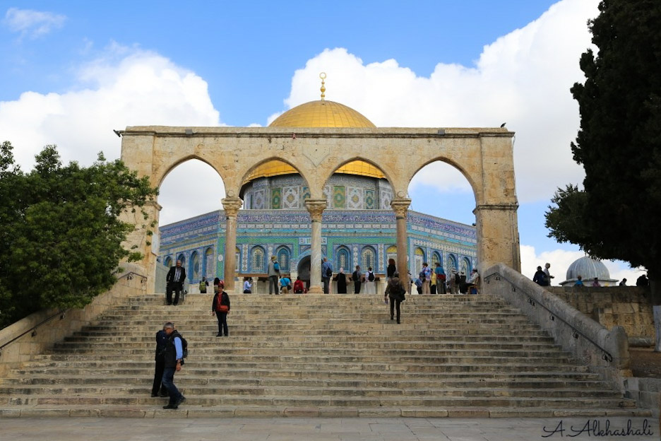 القدس...حيث تنطق الحجارة وتصمت الشفاه. الصورة: عباس الخشالي