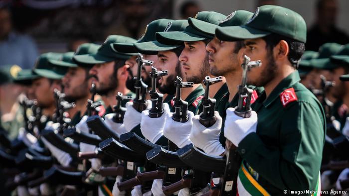 Members of Iran's revolutionary guards (photo: Imago/Mehrnews Agency)